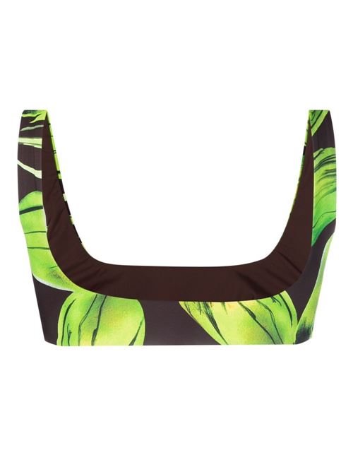 Scoop print bikini top LOUISA BALLOU | 1171074000